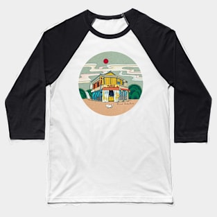 Urban Minhwa: Local Chicken Place B Type (Korean traditional/folk art) Baseball T-Shirt